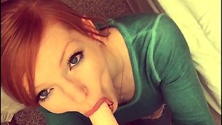 Skinny pierced amateur redhead rough fucking huge toys