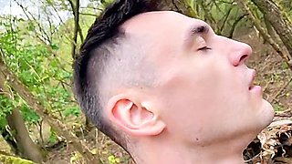Rough Blowjob In Forest With Bareback Passion