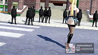 Mirai Akari 3D Hentai Sex - Hardcore Blowjob & Doggy Style Fuck