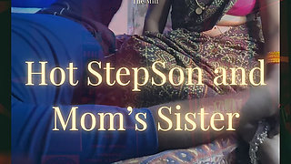 Indian Stepson Gets Fucked by His Stepmom Stepsister