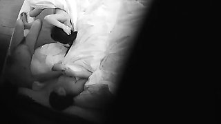 Amateur latin caught by hidden cam