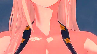 Marin Kitagawa Three Studs at a Beach Hideaway to Get a Sticky Bukkake