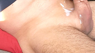 Cumming real hard