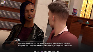 Taboo University #03 - Chem Class with Beatiful Black 18yo and Blue Haired Emo