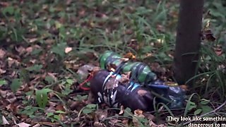 Jeny Smith - In Nylon Pantyhose Without Panties Shocked A