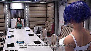 Stranded in Space - Planning on Fucking Hot Blue Haired MILF
