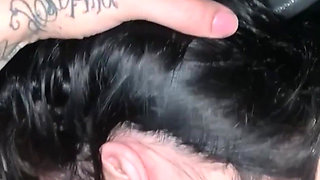 The Neighbor Goes to Work and His Hotwife Comes to My House to Lick My Cock