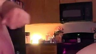 Big Bear Fucks Piggy Rose BBW Tight Ass (side View)