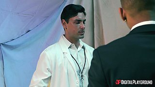 Tommy Gunn's Peaceful Passion with Cum on Tits