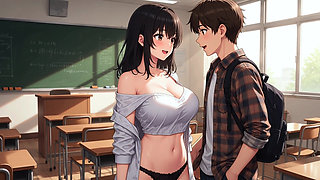 Anime Porn: fucked a classmate