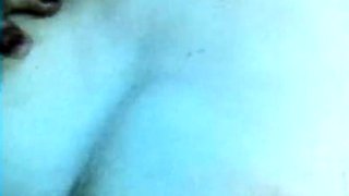 Sexy Blonde Babe With Big Boobs Strips Bra