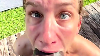 POV MILF Takes on Monster Thick BBC