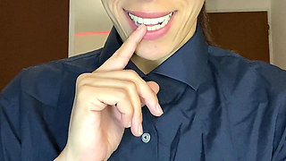 The Slutty Secretary Infallibly Relieves Her Boss's Stress