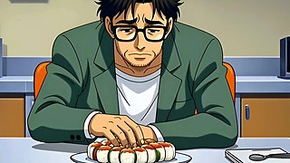 Hentai Cuckold Story: My Sushi on the Plate Is Now Salty From Tears