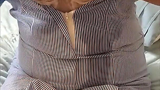 Naughty Nurse Julie - Oiled Tits & Bare Pussy Tease - 002-v-v-4-nurse-boobs