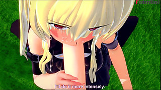 Yami konjiki Blowjob - To Love Ru