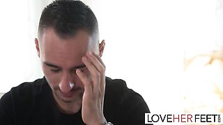 Sneaky Willow's feet sex smut