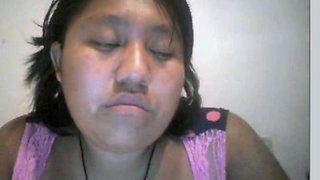 Mexicana en Webcam Enseando Tetas!