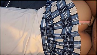 Student Fucks With Her Teacher When He Goes Home To Teach Her