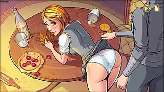 Rough anal, fucking cartoons, gets fucked