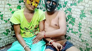 Village desi girl experiences her first rough anal with Hindi audio