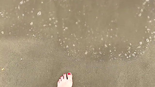 Feet at the Beach
