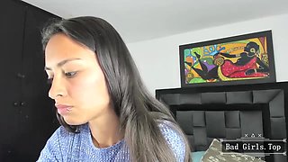 Skinny small tits webcam solo petite piercing teen