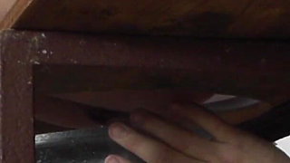 Tatjana Peeing in the Slave's Mouth and Instructing the Subgirl to Do the Same