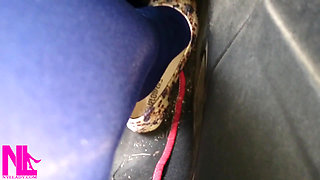 Driving Fast in Flowered Ballet Flats