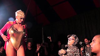 Big assed busty tit fuck and blowjob