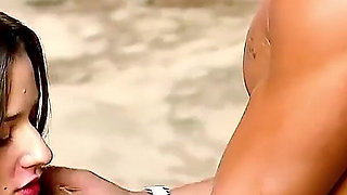 Neanderthals with big cocks and horny outdoor teen Alexa Nasha fuck