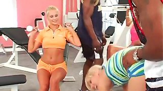 Gym is a perfect place for an orgy: Big Tits, Amateur  Pornhub Porn
