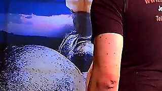 Asian Glasses Slut Fisting Cunt & Ass Until Squirt Fountains Explode!