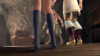 Princess hentai: Big Ass, Babe  Blonde Porn