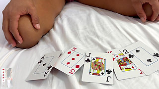 Stepmom Plays Strip Poker and Gets Cum on Her Tits