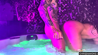 Fuck Hard in the Jacuzzi with Chris Diamond