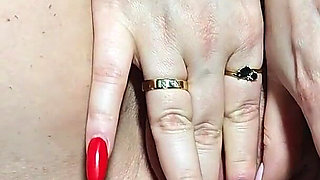 Busty Girl Smokes a Cigarette Completely Naked and Masturbates and Finally Pees.