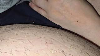 Step mom watches step daughter jerk off her boyfriend big cock