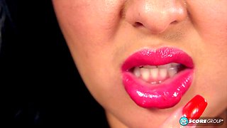 Jaylene Rio Busty Lesbian Masturbation