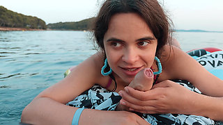 I Sucked Stepbro On The Paradise Floatie