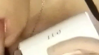 Hot Mature Woman Sucking, Swallowing Milk, and Massaging
