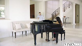 Vixen featuring Mick Blue and Maya Bijou's pussy licking sex
