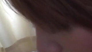 Brunette MILF Sucks Cock and Enjoys Passionate Bedroom Sex