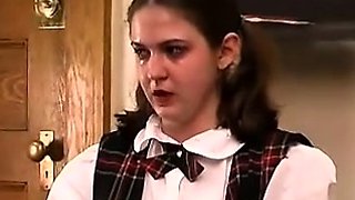 Stunning College Teens Spanking Pussy Munching Frolics