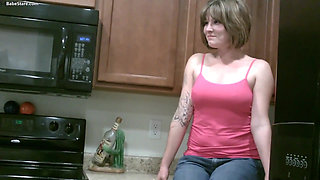 Misty strips off all her clothes for the camera