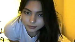 Watch Half Asian slut masturbates on cam - Webcam, College, Flashing Porn