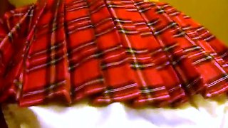 Amateur Couple's Satin Panty Sex Tape