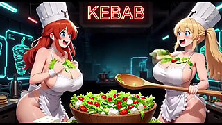 Funny Cook Video, Ai Animation