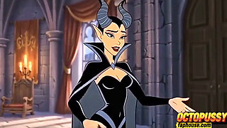 Sensual Maleficent: the Cartoon
