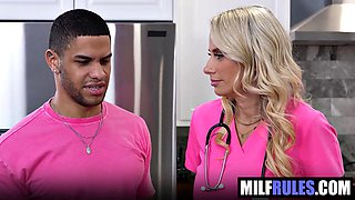BBW Stepmoms Get Rough Pounded by Mike Ox and Giovanni